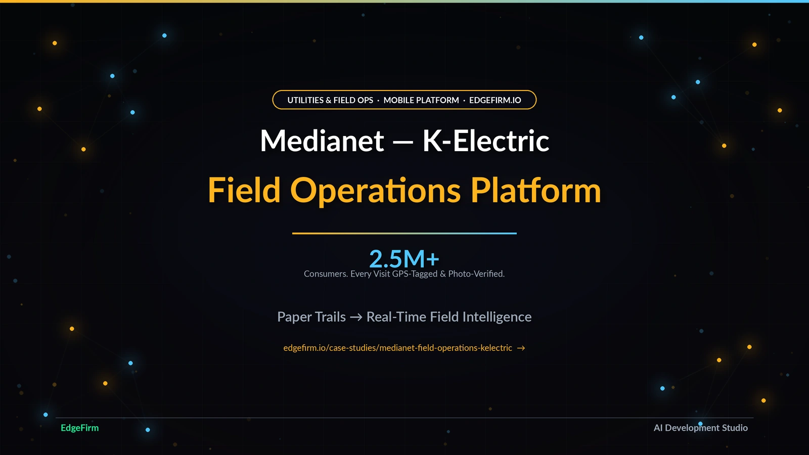 MediaNet Field Operations case study by EdgeFirm